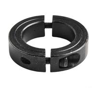 NbgrvB Industrial Split Retaining for Ring 10mm to 40mm for Black Oxide Steel Shaft Clamp Collar High Axial Holding Force(38mm)