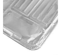 NbgrvB Kitchen Oil for splash Guard for aluminium Foil Baffle Plate 90x50cm for Gas Stoves Heat Protection Screen