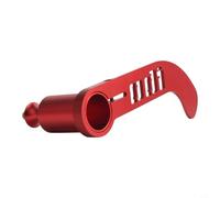 NbgrvB Lightweight Aluminium Derailleur Guard for MTB Road Cycling, Rear Mech Protector and Parking Bracket, for Red(Red)