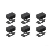 NbgrvB Microphone Wind Muff for Insta360 X4 X3 - Sponge Windscreen Noise Reduction Cover - Outdoor Video Accessory 13x20x11mm