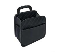 NbgrvB Multi-Compartment Car for Seat Back Organizer, for Convertible Trash for Can with Wipe Clean, Hanging Storage Pockets for Travel(1pc)