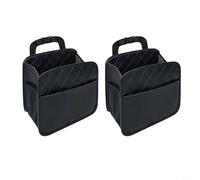 NbgrvB Multi-Compartment Car for Seat Back Organizer, for Convertible Trash for Can with Wipe Clean, Hanging Storage Pockets for Travel(2pcs)