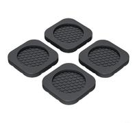 NbgrvB Non Slip Washing Machine Feet Pads with Shock Absorption, Anti Vibration Silicone Mat for Quiet Operation, Plastic Foot Pads, 4 Pack