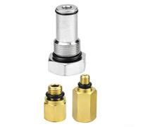 NbgrvB Oil for rail Adapter Valve for Ford 6.0L 2003-2010 Oil for rail | Fits for ford 6.0L V8, direct OEM replacement, easy install, for durable metal construction, 2003-2010 models
