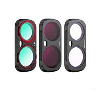NbgrvB Optical Glass Lens Filters for Insta360 Luna Black Soft(3 in 1) | UV protection, CPL polariser, ND16 density, black soft diffusion, enhances image contrast