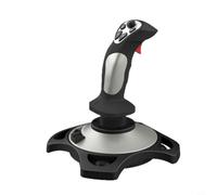 NbgrvB PC Flight Simulator Joystick Controller, ABS Game Flight Handle for Enhanced Gaming Experience, for Compact Design for Simulation Enthusiasts, Black