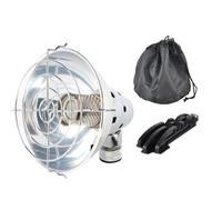 NbgrvB Portable Gas Heater Outdoor Use, Lightweight Camping Stove, Overheat for Protection, 15x15x14cm, Iron