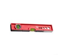 NbgrvB Precision Cast Aluminium for spirit Level 50cm - Magnetic Base Horizontal Vertical Ruler - Accurate 0.5mm/m Bubble Vial for Carpentry & Plumbing Tasks(300mm)