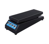 NbgrvB Professional for Dual-Channel Volume Pedal for Electric Guitar & Bass, High-Hardness ABS Body, Detachable Feet, Black