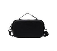 NbgrvB PU Shoulder Bag for DJI for osmo Pocket 4P Camera Case Waterproof Storage Carry Pouch Travel Protective Soft for Sling Black(Black)