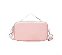 NbgrvB PU Shoulder Bag for DJI for osmo Pocket 4P Camera Case Waterproof Storage Carry Pouch Travel Protective Soft for Sling Black(Pink)