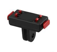 NbgrvB Quick Release Mount for Insta360 X5 Camera Adapter with Magnetic Base and Safety Lock for Tripods Selfie Black 6.5cm