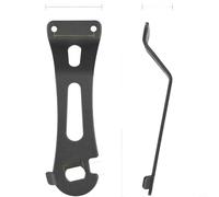 NbgrvB Rear Bracket Set for Kukirin A1 Electric Scooter Left Right Side Aluminum Alloy Mount Lightweight Abrasion Resistant Accessories in Black(B)