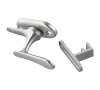 NbgrvB Reliable Stainless Steel Door Latch for Wood Casement and Bathroom, for Escape Routes (S)
