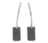 NbgrvB Replacement Carbon Brushes for Bosch Power Tools, for GWS 1000, GWS 14-125, PWS 10-125, PKS 66, Low-Sparking Graphite-Copper Alloy 2 pcs Set