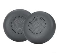 NbgrvB Replacement Ear Pads for Logitech Zone Wired 2 Wireless Headphones - Protein Leather Memory Foam Cushions with Noise Isolation Black 105x80mm(A)