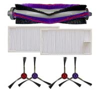 NbgrvB Replacement Main Roller Side Brush And Filter Set, For Midea M9 For Obode A8 For ETA For Aurum PRO 6241 For Eureka E20 Plus For VCR S10 Plus Robotic Vacuum Cleaners(A)