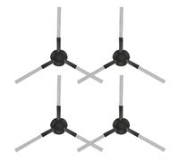 NbgrvB Replacement Side Brushes for Xiaomi for mijia B116X20 for PLUS Robot Vacuum - Nylon Bristles Corner Cleaning Accessory 4 Pack Black(4pcs)