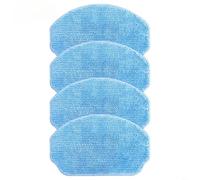 NbgrvB Reusable Robot for Vacuum Mop Pads for M10, BR151, for bObsweep for Leaf, for iMartine & for Tuya Models, Sturdy Microfiber, 4 Pack(4 PACK)