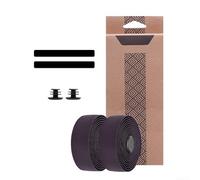 NbgrvB Road Cycling Handlebar Wrap Tape Made from PU and EVA for Enhanced Control and Comfort on Long Distance Rides (Dark Purple)