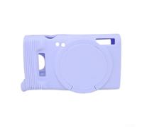 NbgrvB Silicone Camera Case for Canon IXY650 ELPH360 IXUS285 - Shockproof Soft Protective Cover with Custom Fit for Access - Black Brown Grey Pink Purple Beige Sleeve(Purple)