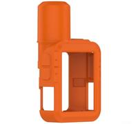 NbgrvB Silicone Case for Garmin inReach Mini3 Plus - Shockproof Anti-Drop Cover with Precise Cutouts for Hiking Camping Outdoor GPS Protection Black(Orange)