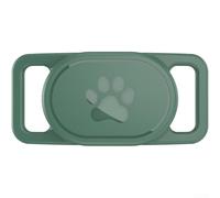 NbgrvB Silicone Case for Xiaomi for Smart Tag 2 Shockproof Cover Drop Protection Anti-Lost Pet Soft Black(G)