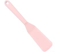 NbgrvB Silicone Spatula High Heat Resistant for Turner for Frying Pans - Non-Scratch Flexible Kitchen Utensil for Eggs Pancakes 25.5cm Red(Pink)