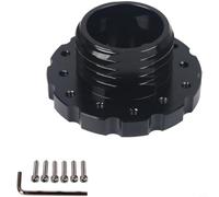 NbgrvB Sim Racing Steering Wheel Adapter for Thrustmaster T300 T500 for TS-PC TX, Aluminum Alloy Simulator Mount, for Compact Black Design