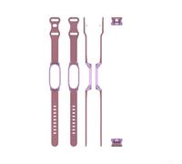 NbgrvB Soft Silicone Band for Plaud NotePin Recorder Beige(Purple)