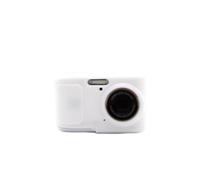 NbgrvB Soft Silicone Camera Cover for Kodak FZ45 Point and Shoot Anti-Drop Bumper Case Pink Green White(FZ45 White)
