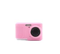 NbgrvB Soft Silicone Camera Cover for Kodak FZ45 Point and Shoot Anti-Drop Bumper Case Pink Green White(FZ45 Pink)