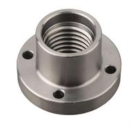 NbgrvB Steel Wood Lathe Face Plate with 1""-8TPI Thread, Machined Flange Smooth Turning, Compatible with Woodworking Lathes (3 Inch)(2inch)