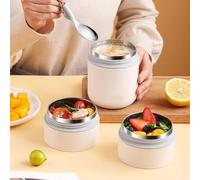 NbgrvB Thermal Lunch Box for Vacuum Insulated Food Container Leakproof Stackable Work School 195x96cm
