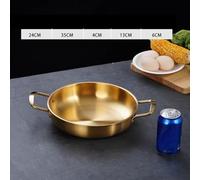 NbgrvB Thickened Steel Hot Pot Double Korean Noodles for Ear Frost Kimchi Pot Having Even Heat Distribution Stainless Polished Fin (9)