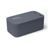 NbgrvB Timed Lock Box with Digital Timer up to 30 Days, ABS Secure Storage Container with Combination Lock Phones, Snacks & Medicine, for Compact 2.8L Safe Fridge, Grey(Gray and blue timing)