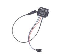 NbgrvB Touch Sensor Switch Bathroom Mirror Light, 5-12V Capacitive Control, 36W Load, DC12V, Black 35x35x7mm for A-AB-Off