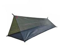 NbgrvB Ultralight Breathable Camping Tent Net 40D Ripstop & 210D Oxford Single Person Shelter for Hiking Travel Dark Green
