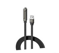 NbgrvB USB-C to USB-C 240W Fast Charging Cable with Built-in Sideways Phone Holder, 1.5m Zinc Alloy Housing TPE Jacket for On-the-Go Use(65W A-C)