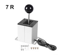 NbgrvB USB Emulator Shifter, 6+7+R Metal Gear for Logitech G29 G27 G920 & for Thrustmaster T300, and Play Racing Simulator Shifter for ATS ETS WRC(7-speed)