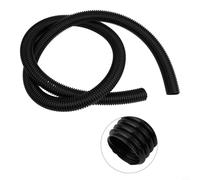 NbgrvB Vacuum Cleaner Hose 32mm Inner Diameter Replacement for Henry for hetty - Flexible EVA Tube 2.5m Long Black Corrugated Pipe for Wet Dry Cleaners(3 meters)