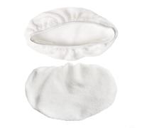 NbgrvB Washable Fiber Mop Pads VanDuck 15x8 Inches, 2 Pack Terry Cloth Refills Hardwood Floors