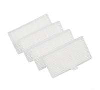 NbgrvB Washable Filter Kit For Airzeen R7 Robot For Vacuum Cleaner, 4-Pack White Filter Paper Maintaining Clean Floors In Homes With Pets And Children