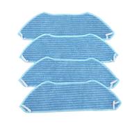 NbgrvB Washable Reusable Mop Cloths for Lefant M1 M2 Pro M2S U180 & OKP K8 Robot Vacuum Microfiber Replacement Pads for Pet Hair 4 Pack 4 PACK