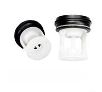 NbgrvB Washing Machine Drain Pump Filter Replacement 58mm Thread White Plastic for lint Trap for Drum Sewage Block Prevention Easy Install Kit