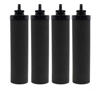 NbgrvB Water Filter Replacement Cartridges 4 Pack for Larayci Gravity Systems Using Coconut Shell Activated Carbon Travel Big Royal Crown