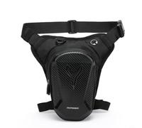 NbgrvB Waterproof for Motorcycle Thigh Bag Multifunctional Leg Pack with Storage Compartments Adjustable for Cycling Fishing Travel Black(A)