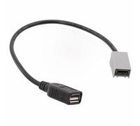 NbgrvB Wear-Resistant for mini USB Aux Adapter 30cm Black Wear-Resistant | ABS housing, wear-resistant design, black finish, 12V system compatible, direct replacement