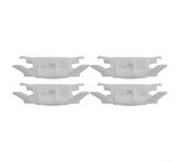 NbgrvB White ABS Windshield Roof Moulding Clips 10pcs Replacement for Civic 2007 2011 for acura for tl for tsx