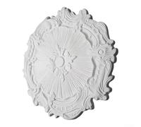 NbgrvB White Floral Ceiling Medallion 43cm for Living Room